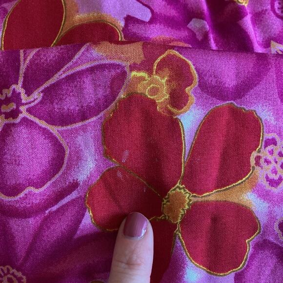 Expressions Bright Floral Sleeveless Dress, Size 22W - Picture 10 of 11